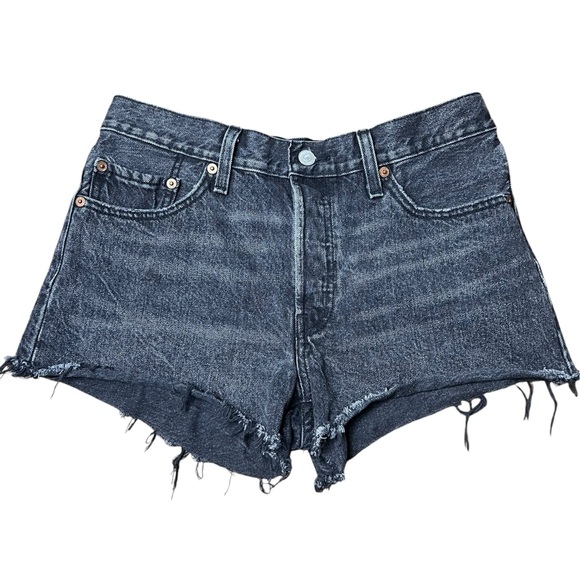 Levi's Pants - Levi’s 501 Original Jean Shorts Size 28 Washed Black